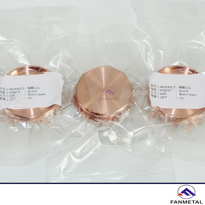 China Copper Sputtering Targets